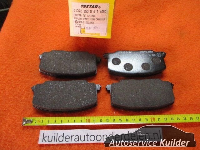 Remblokken voorzijde Toyota Camry Carina Celica BP801 Textar, Neuf, -, Toyota, -