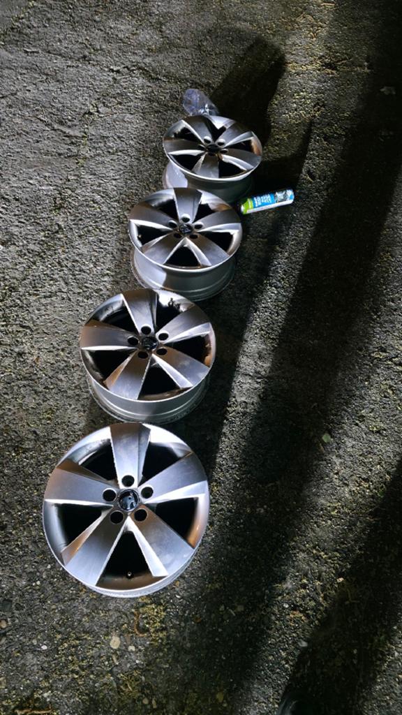 Jantes 5x100 skoda / volkswagen, Enlèvement, Jante(s)