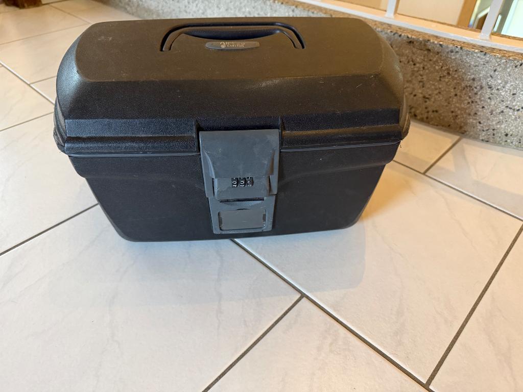 Beautycase, Handtassen en Accessoires, Ophalen, Gebruikt, Zwart, Met slot