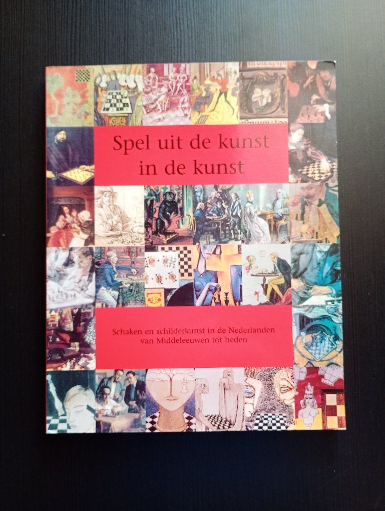 schaken Spel uit de kunst in de kunst, Hobby en Vrije tijd, Ophalen of Verzenden, Minder dan 500 stukjes, Zo goed als nieuw, Schaken