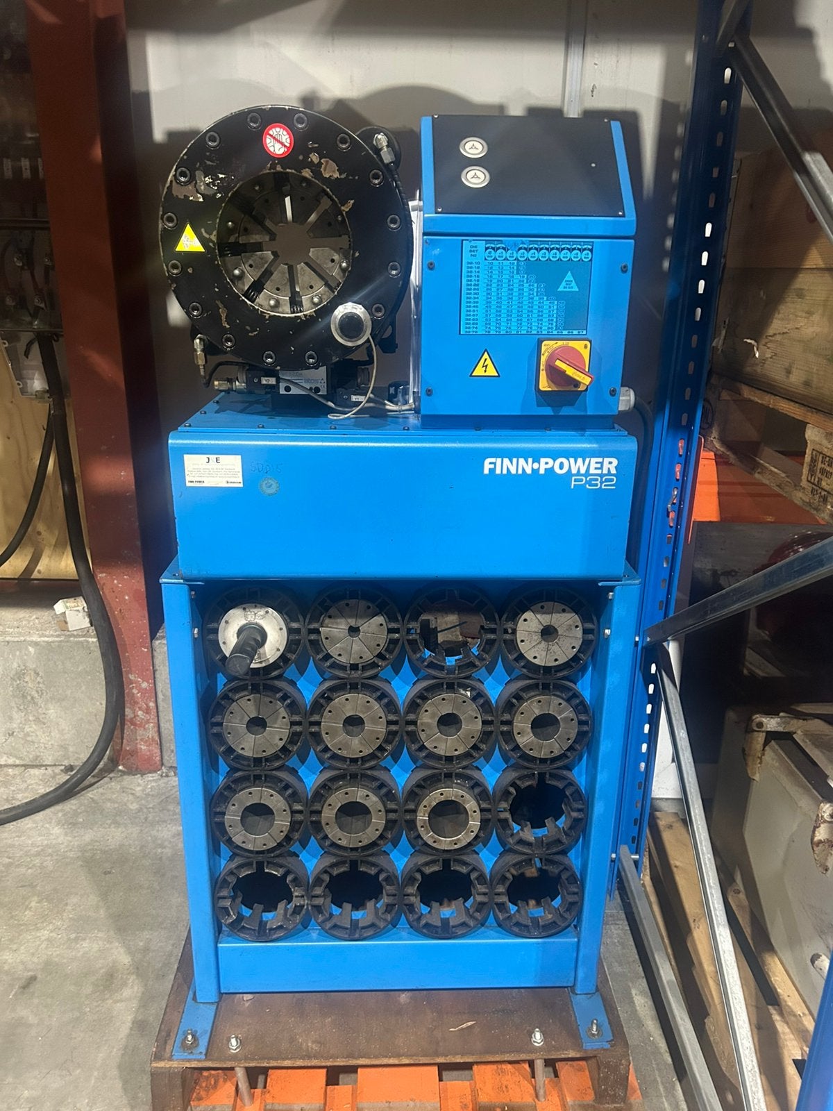 Finnpower P32 slangenpers., Doe-het-zelf en Bouw, Ophalen, Zo goed als nieuw