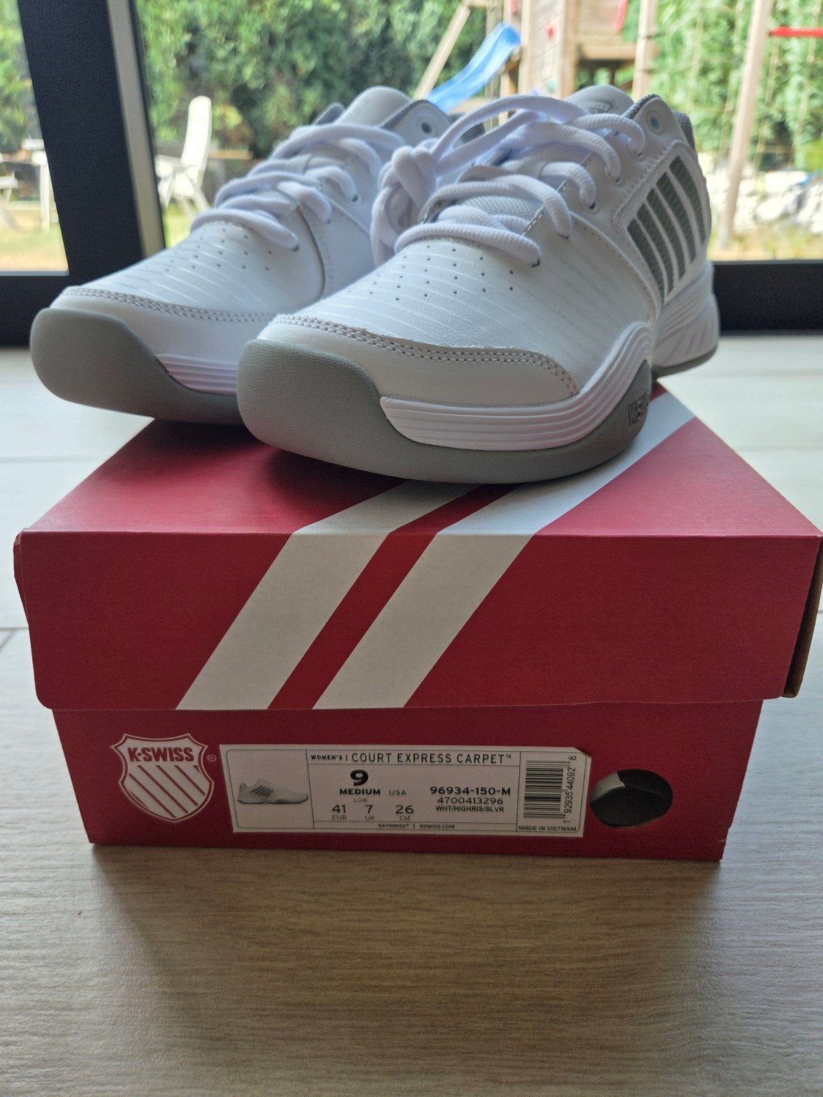 Chaussures de tennis K-Swiss blanches pour femmes, Vêtements | Femmes, Chaussures, Neuf, Enlèvement ou Envoi, Chaussures de sports