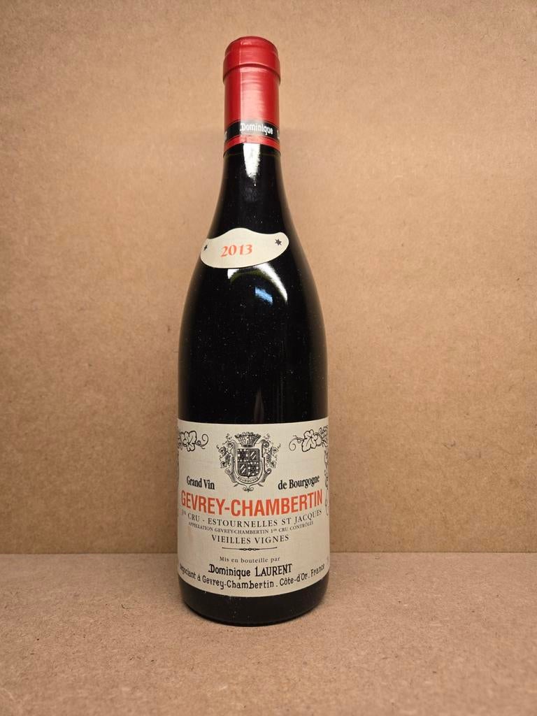 1x Gevrey Chambertin vieilles vignes 2013 Dominique Laurent, Ophalen