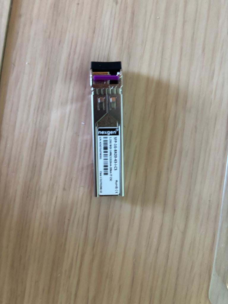 Fiber Module SFP-1G-BX20-43 Nexgen, Computers en Software, Ophalen of Verzenden, Nieuw