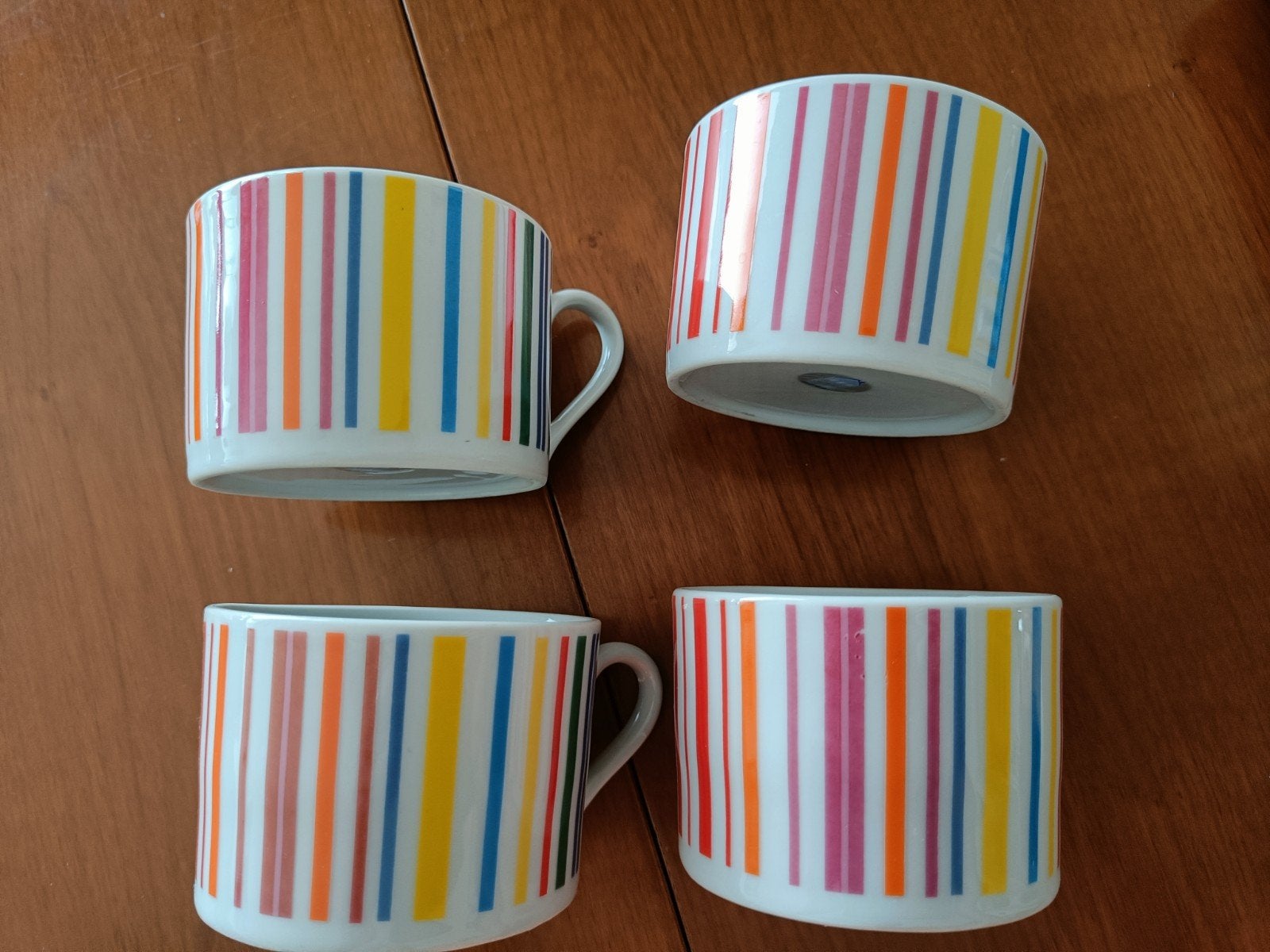 4 tasses en céramique Maxime Home, Maison & Meubles, Comme neuf, Céramique, Enlèvement, Tasse(s) et/ou soucoupe(s)