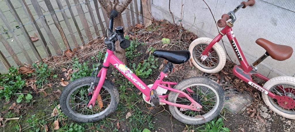 Vélo enfant (2 à 5 ans) Nakamura Pony Evo Micro, 14 pouces, Vélos & Vélomoteurs, Enlèvement, Utilisé, 14 pouces ou moins, Décathlon