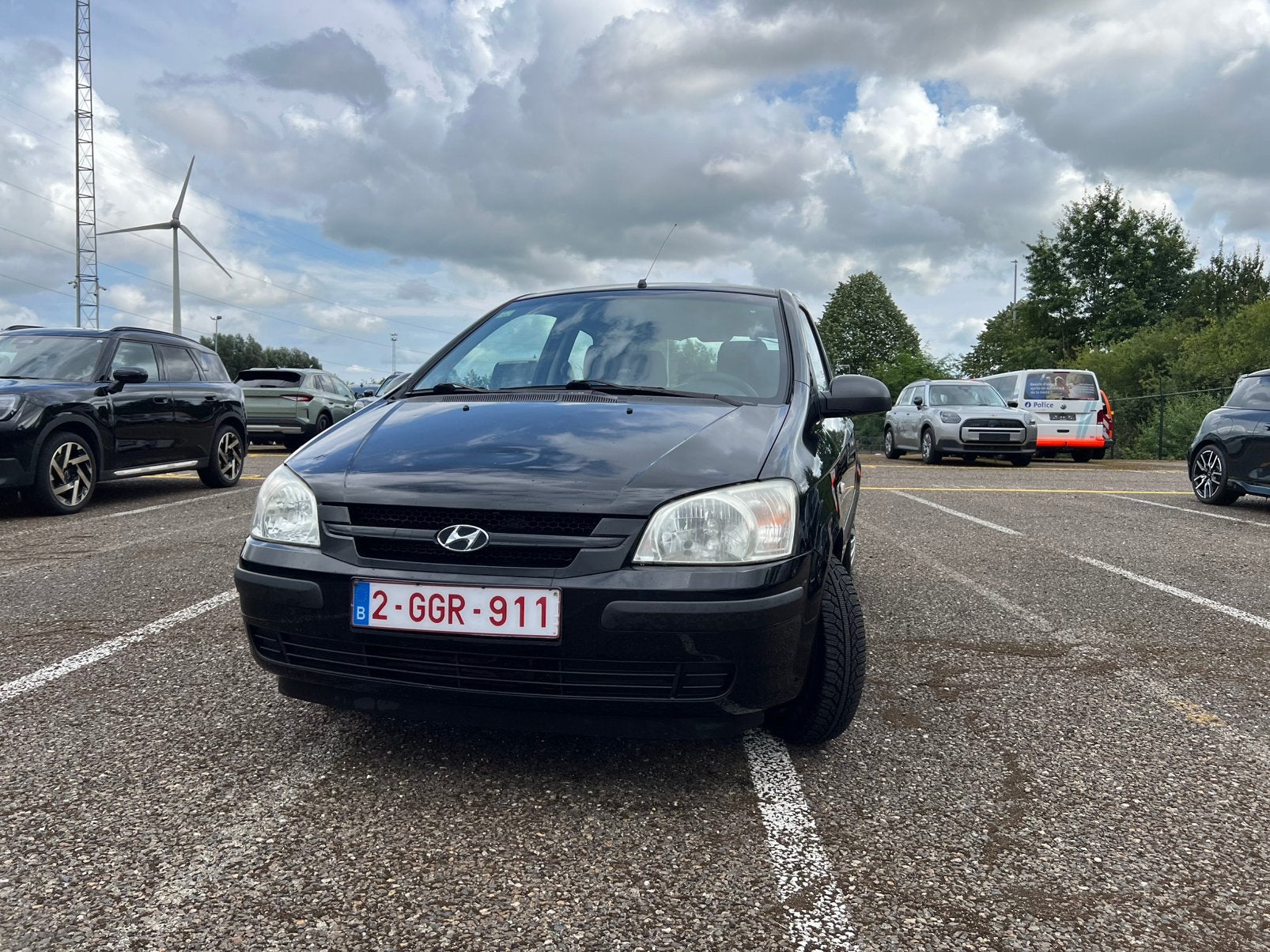Hyundai getz Getz 1.1 Basis, Auto's, Hyundai, Voorwielaandrijving, Euro 5, Zwart, Handgeschakeld