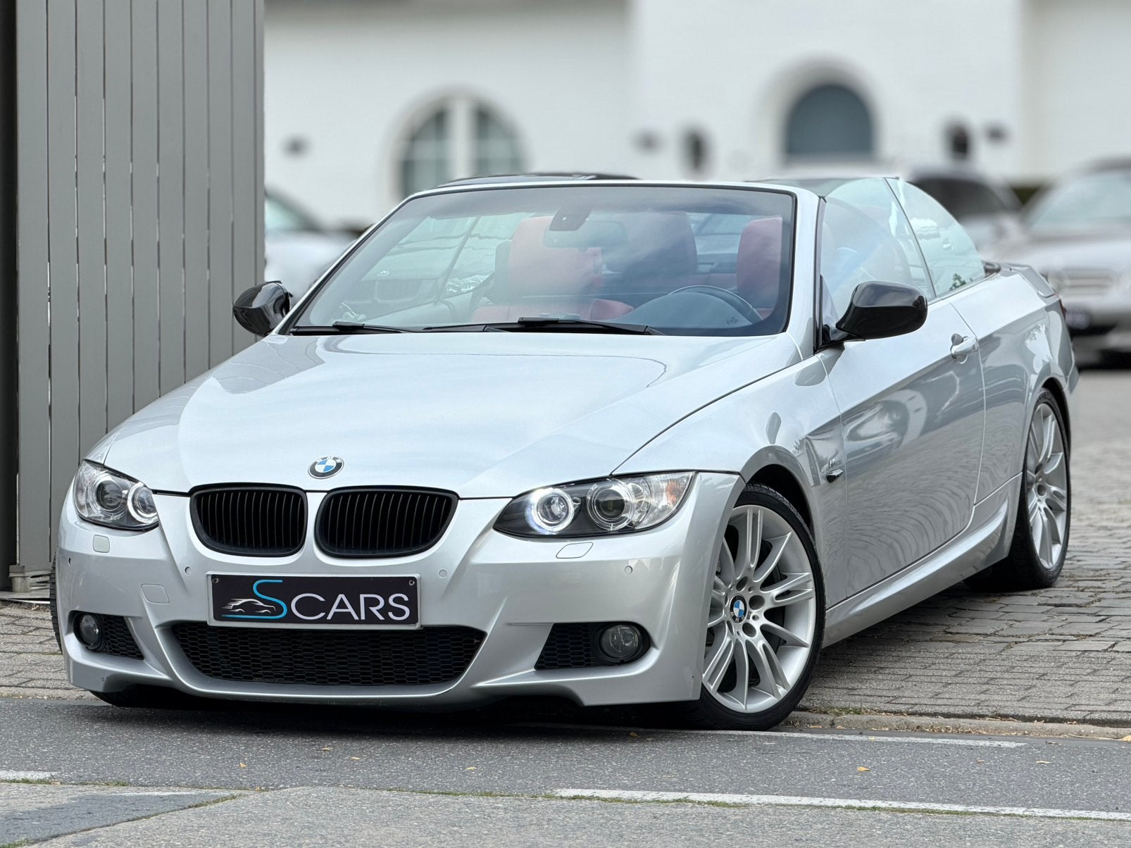 Bmw 320d Cabrio M pakket ** Automaat ** 145.000 km **, Autos, BMW, Cuir, Entreprise, Cabriolet, Carnet d'entretien