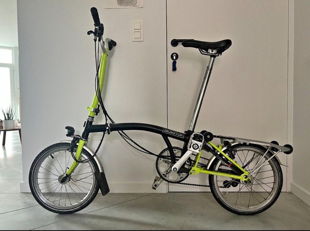 Brompton 6 vitesses Version H - Éclairage dynamo, Vitesses, Frein sur jante, Brompton, Comme neuf