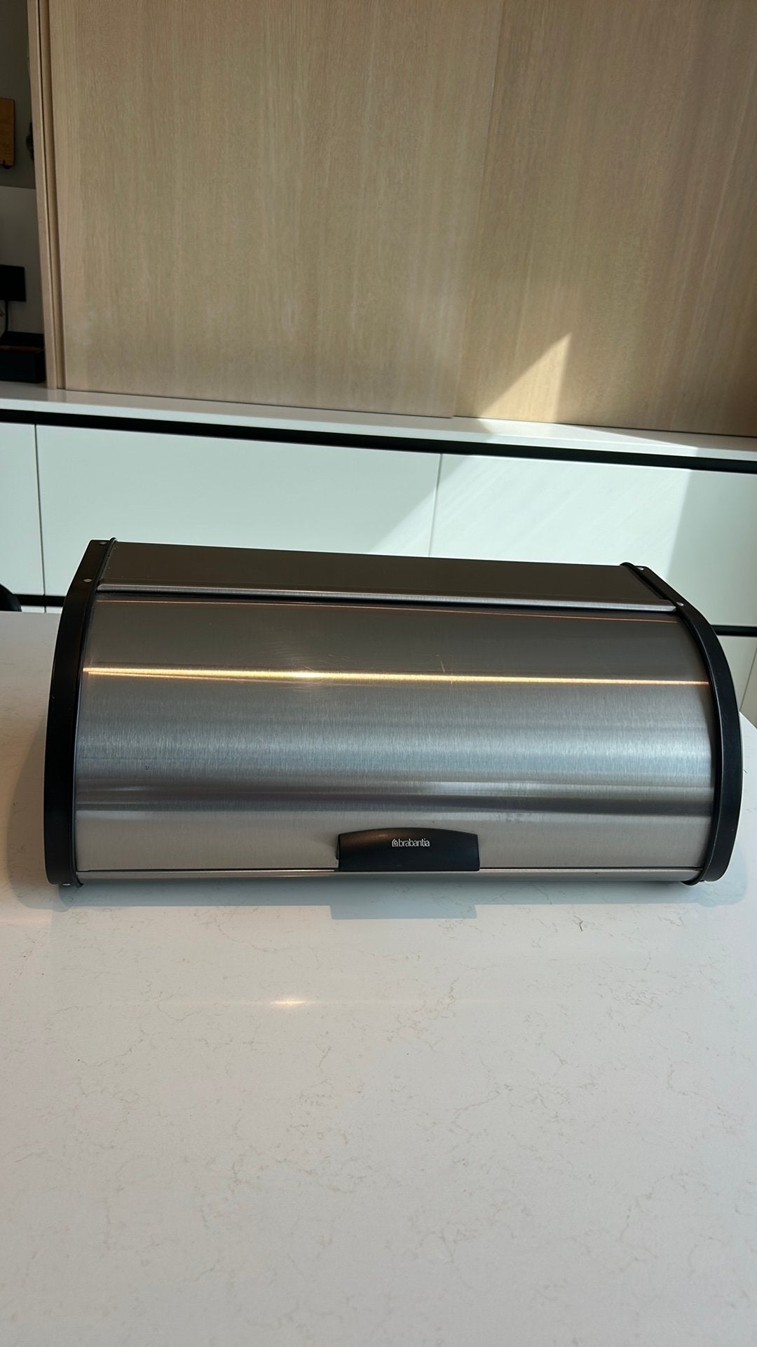 Brabantia broodtrommel, Broodtrommel, Ophalen, Zo goed als nieuw, Brabantia