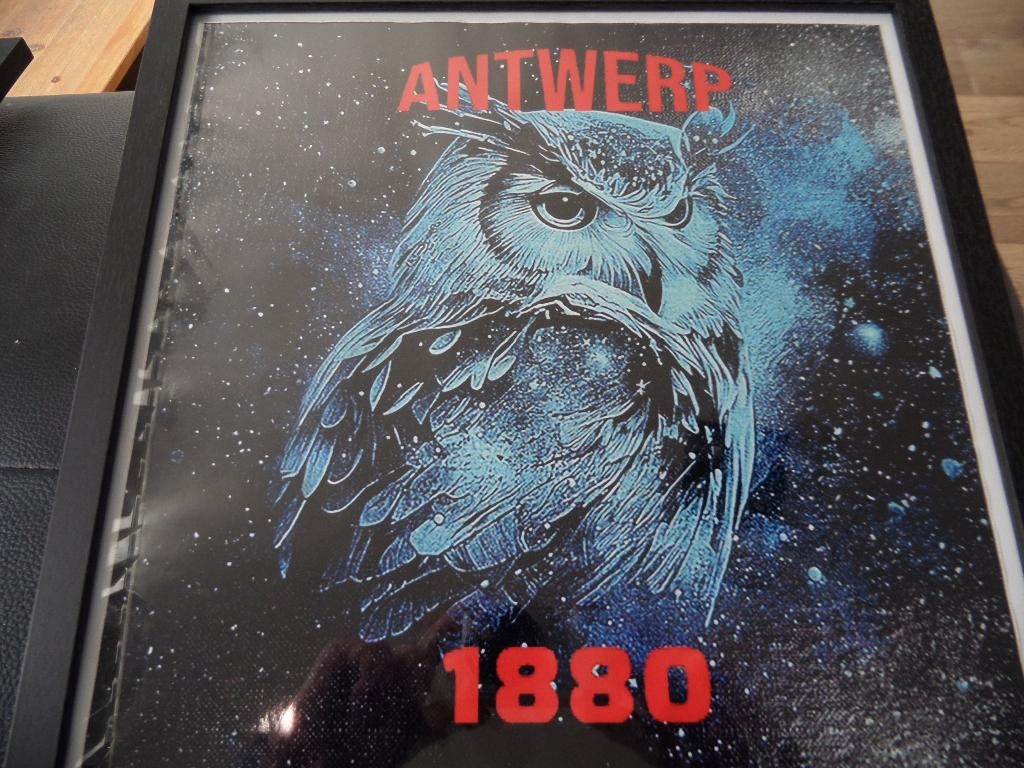 "RAFC" EXCLUSIEVE STICKER IN KADER, Ophalen, Zo goed als nieuw