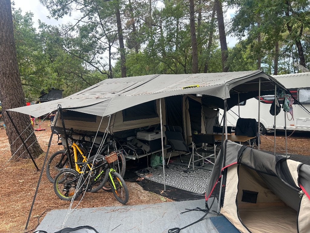 Campooz Lazy Jack, Caravans en Kamperen, Vouwwagens, Ophalen, Tot en met 5, Campooz