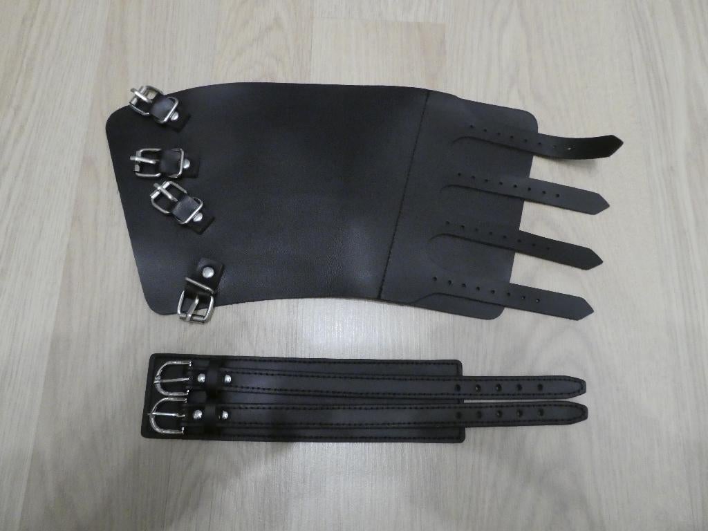 Set Van 2 Polsbanden Leather Look, Ophalen of Verzenden, Nieuw