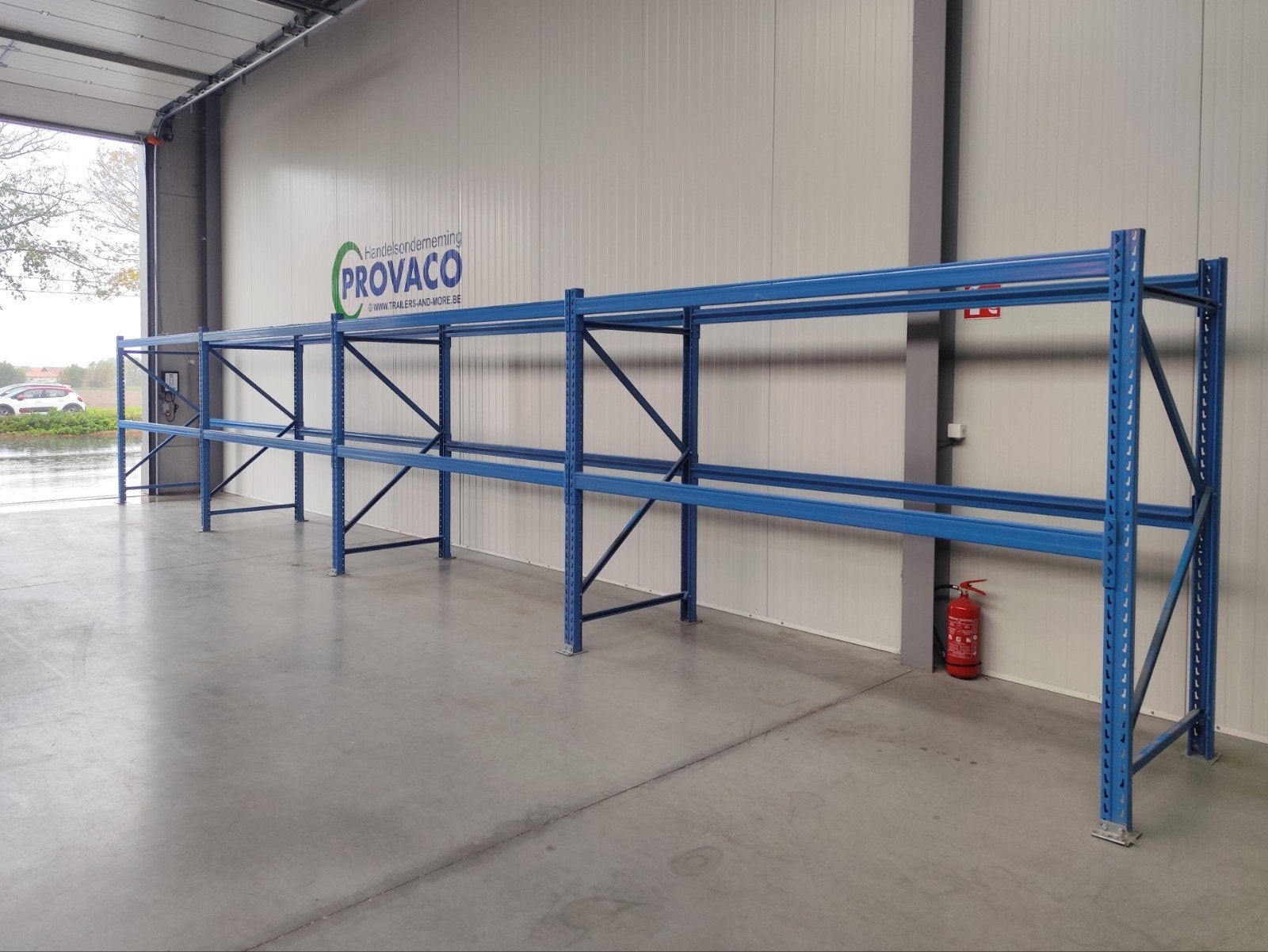 palletstelling — grootvakstelling STOW, Ophalen