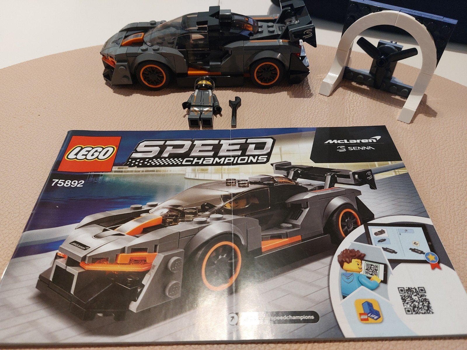 Lego Speed Champions 75892 McLaren Senna, Lego, Speed Champions, Ophalen of Verzenden, Compleet
