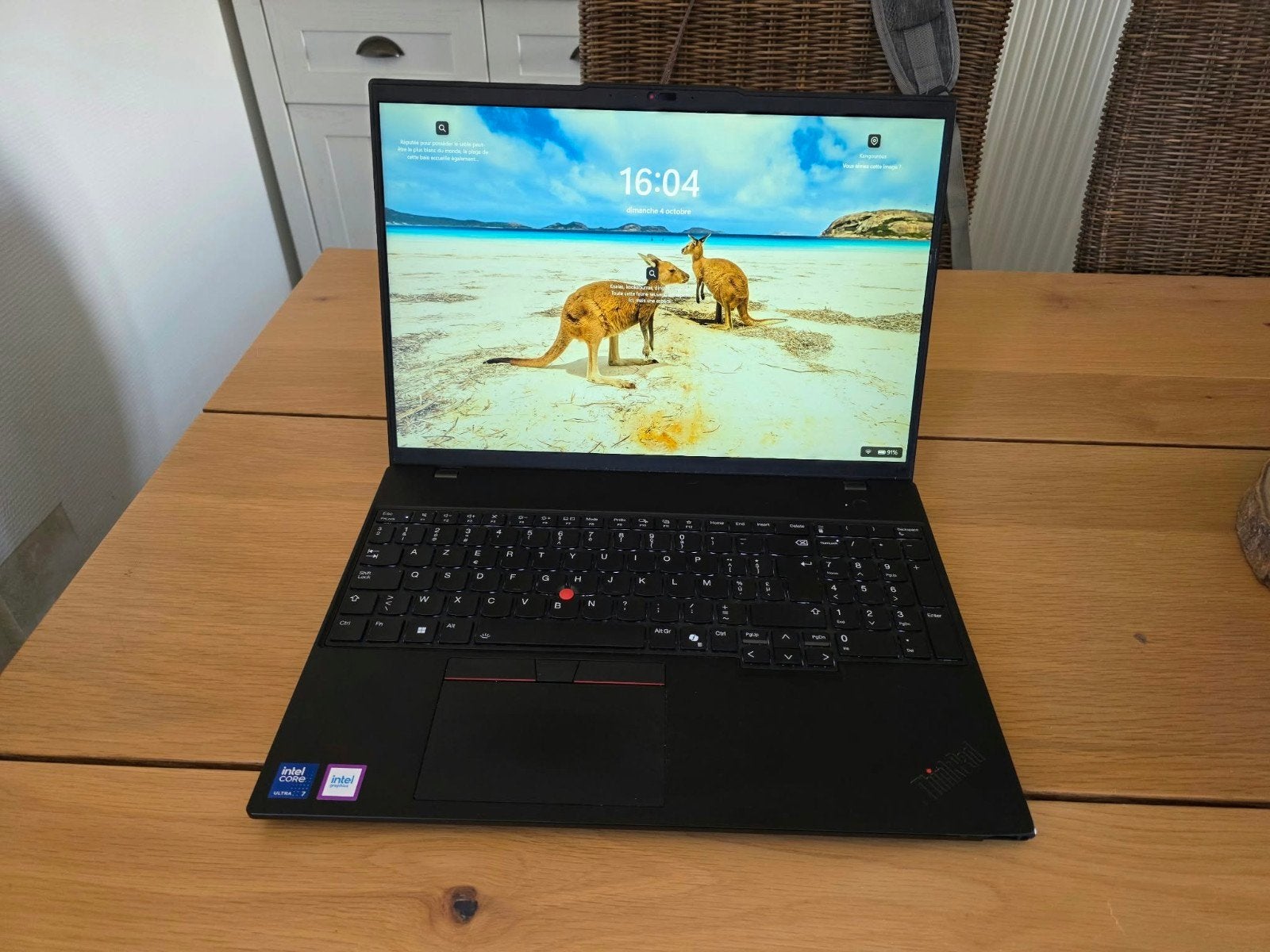PC portable Lenovo L16 16 pouces, Computers en Software, Ophalen, 8 GB, Lenovo ThinkPad, Azerty