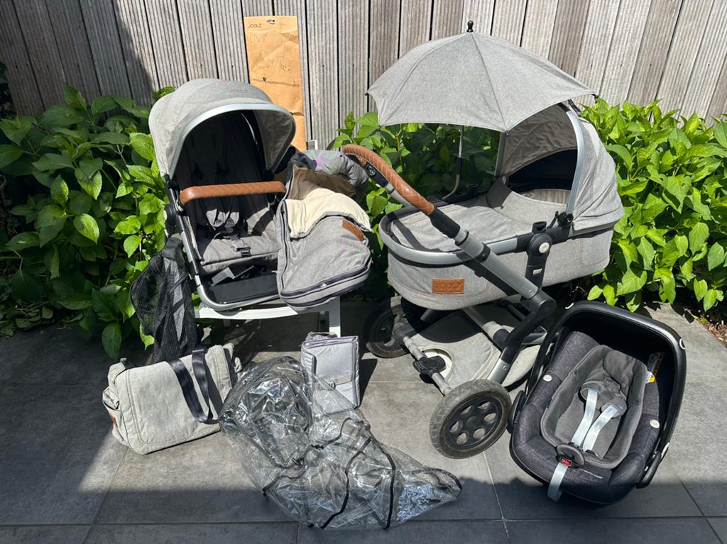 Kinderwagen Joolz Day + Maxi-Cosi autostoel, Kinderen en Baby's, Kinderwagens en Combinaties, Ophalen, Zo goed als nieuw, Kinderwagen