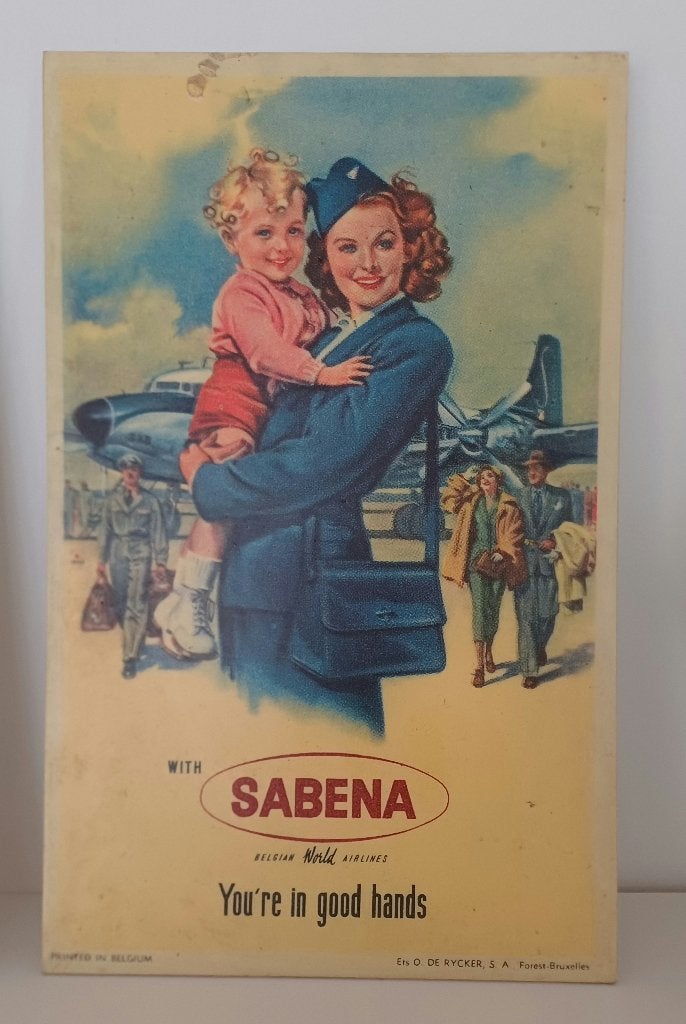 Sabena reclame, Ophalen