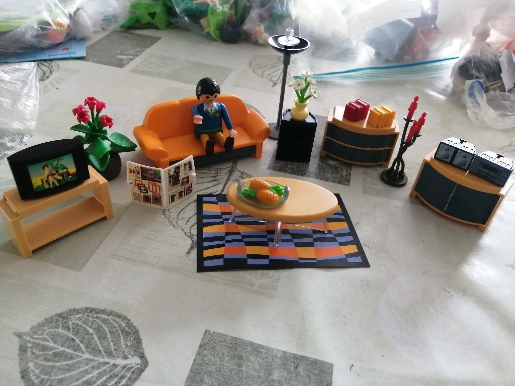 playmobil meubeltjes, Ophalen of Verzenden, Zo goed als nieuw, Complete set