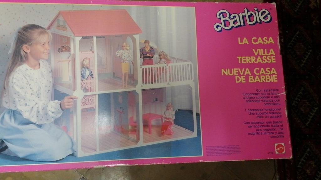 Barbiebox La casa villa met terras, Ophalen