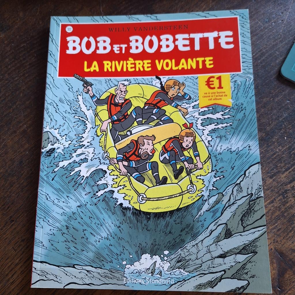 BOB ET BOBETTE LA RIVIERE VOLANTE, Une BD, LUC MORJAEU, Comme neuf, Envoi
