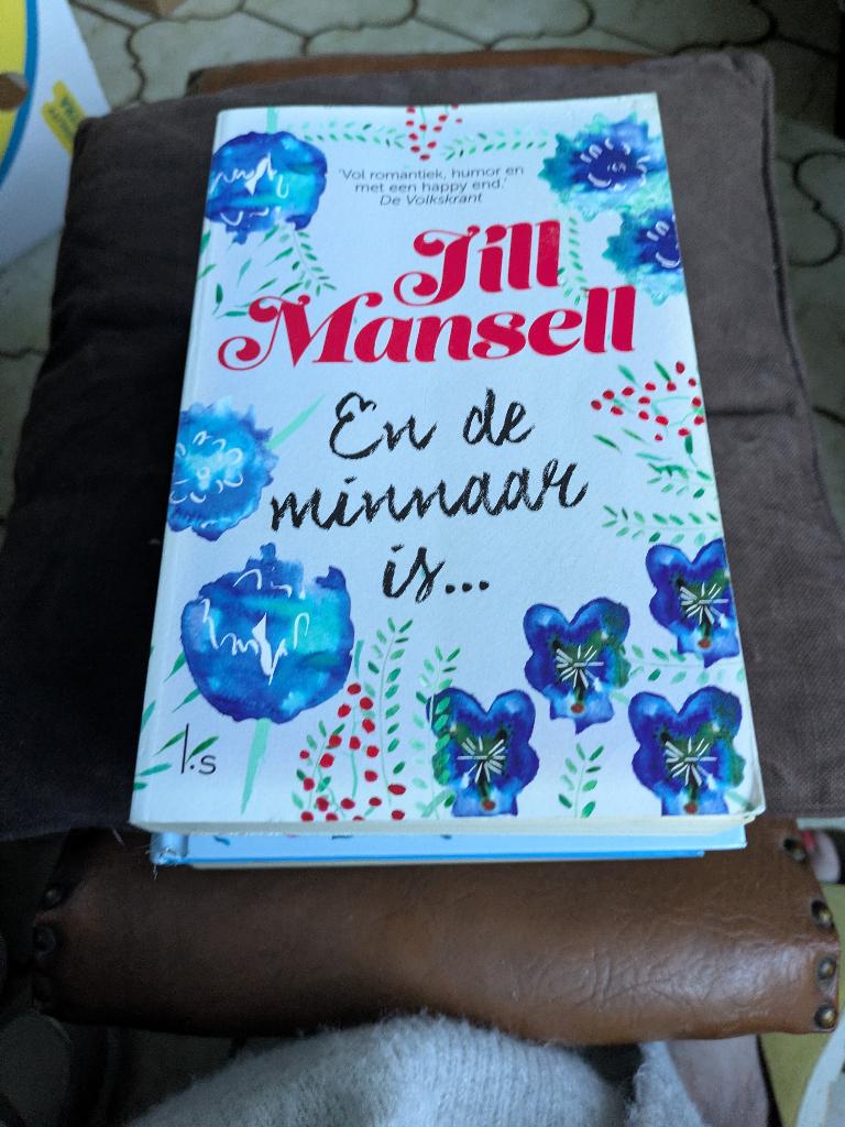 En de minnaar is ..., Boeken, Ophalen of Verzenden, Gelezen, Jill Mansell