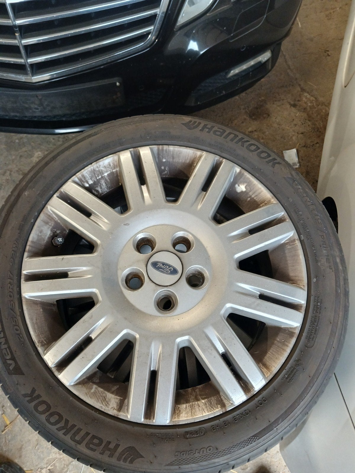 ford velgen 17 inch 5x108 63.4, Auto-onderdelen, Banden en Velgen, Gebruikt, 17 inch, Band(en), Personenwagen