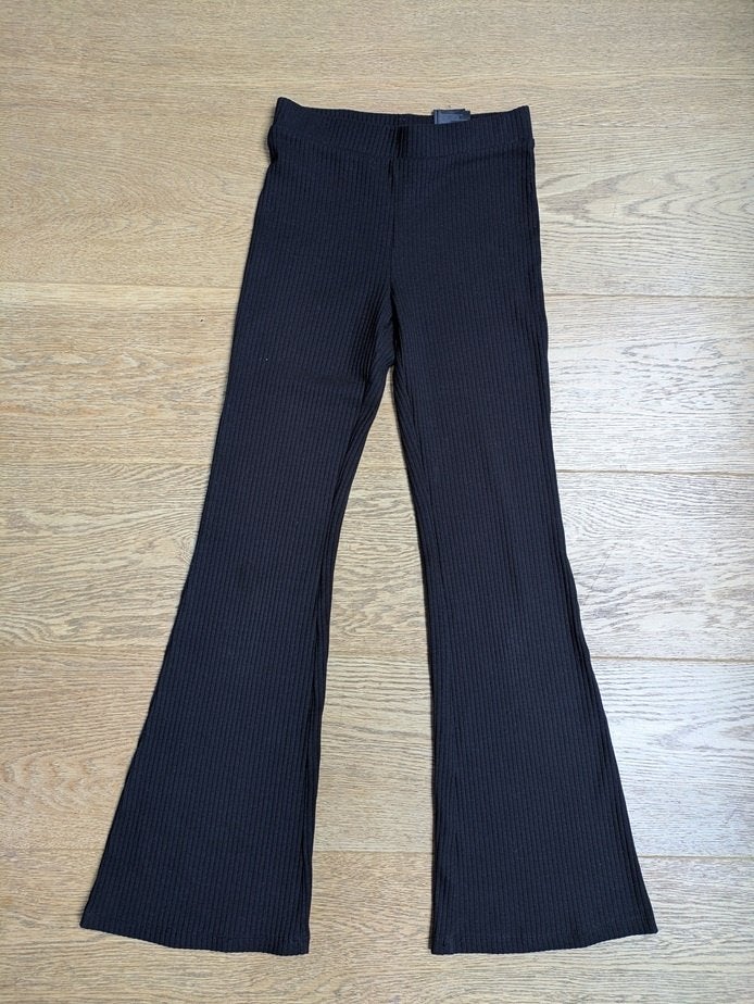 H&M pantalon pattes d' éléphant fille - taille 146 (11 ans), Enlèvement, Utilisé, Fille, Pantalon