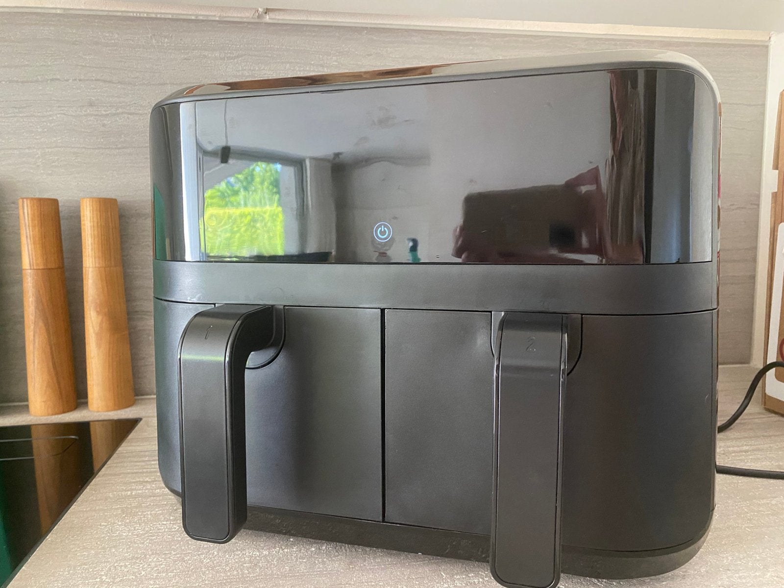 FRITEL airfryer Snacktastic 8180 Duo, Electroménager, Friteuses à air, Enlèvement, Comme neuf, Friteuse à air XXL, 1500 grammes ou plus