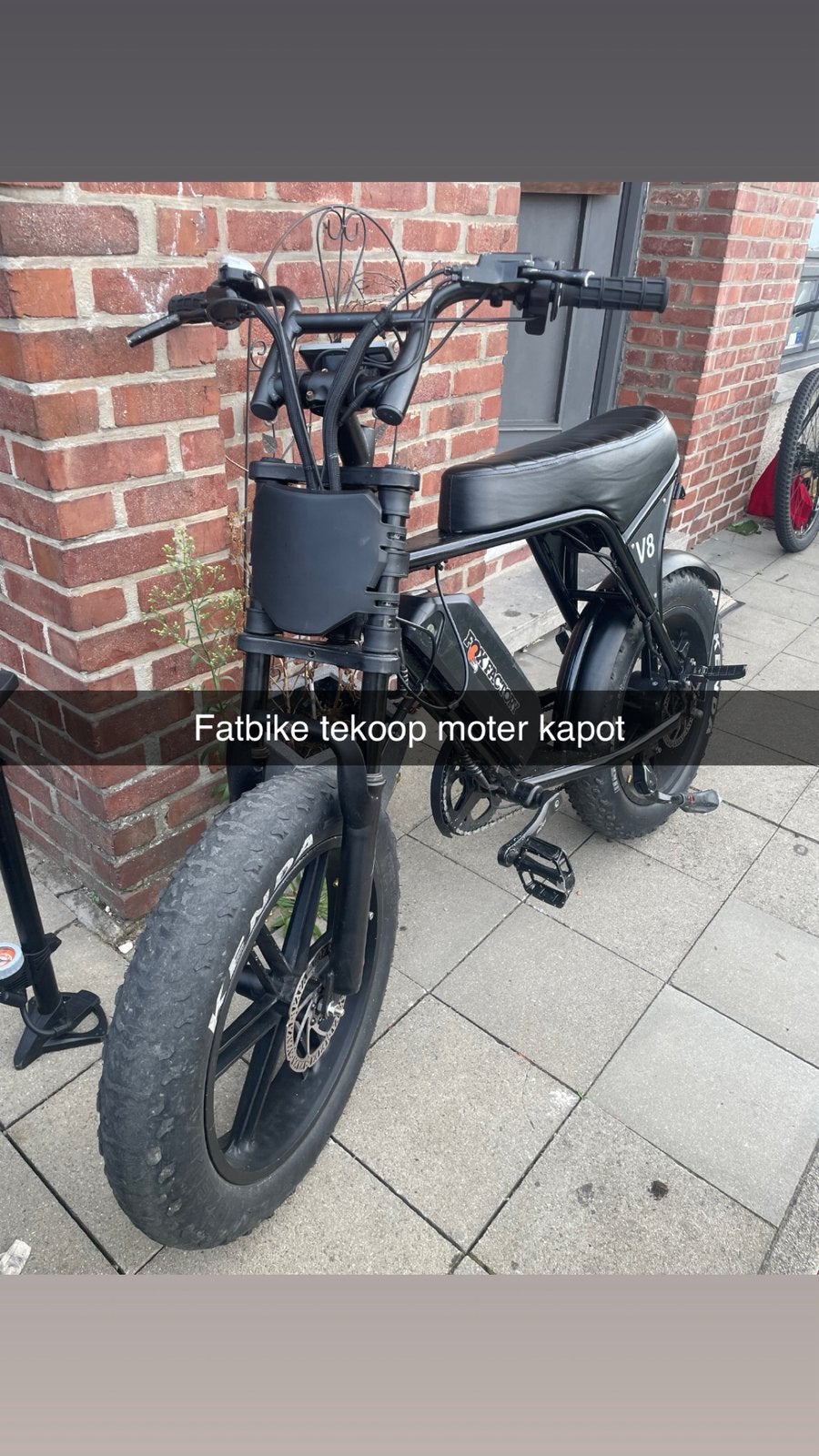 Fatbike tekoop moter is kapot, Enlèvement, Utilisé