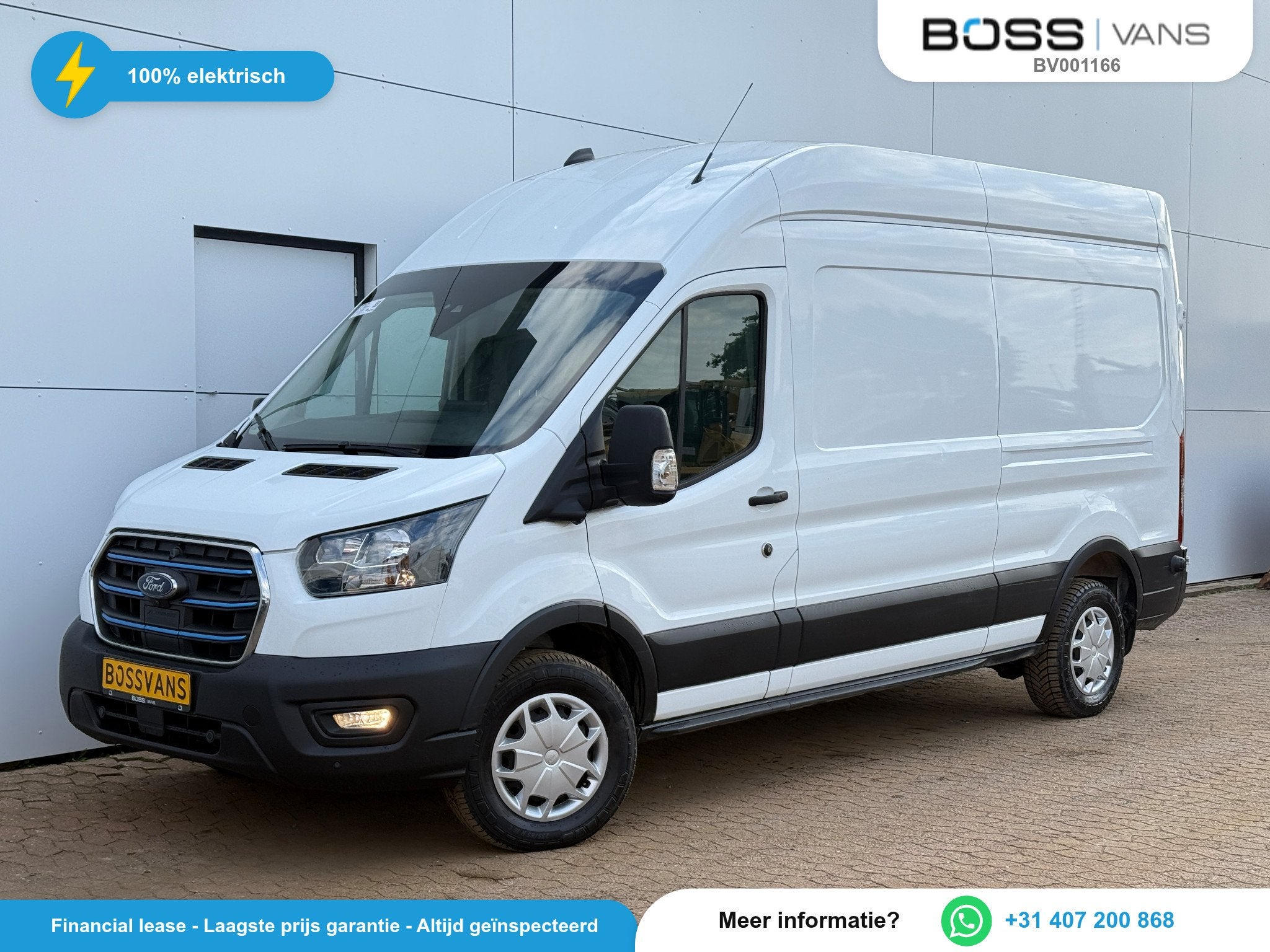 Ford E-Transit e-Transit 68kWh 184PK, Autos, Achat, 135 kW, Entreprise, 3 places