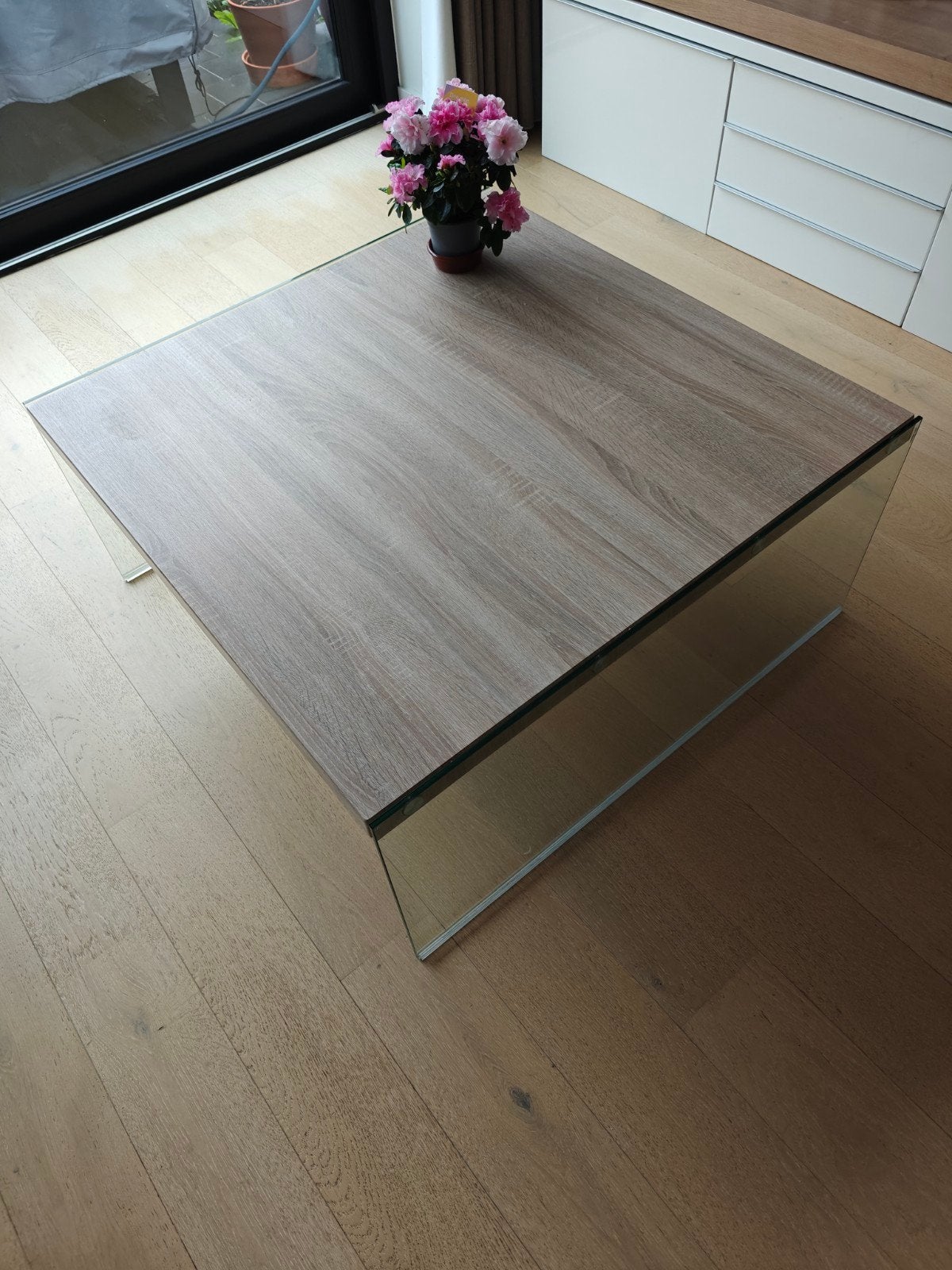 salontafel, Ophalen, 50 tot 100 cm, Vierkant, 50 tot 100 cm