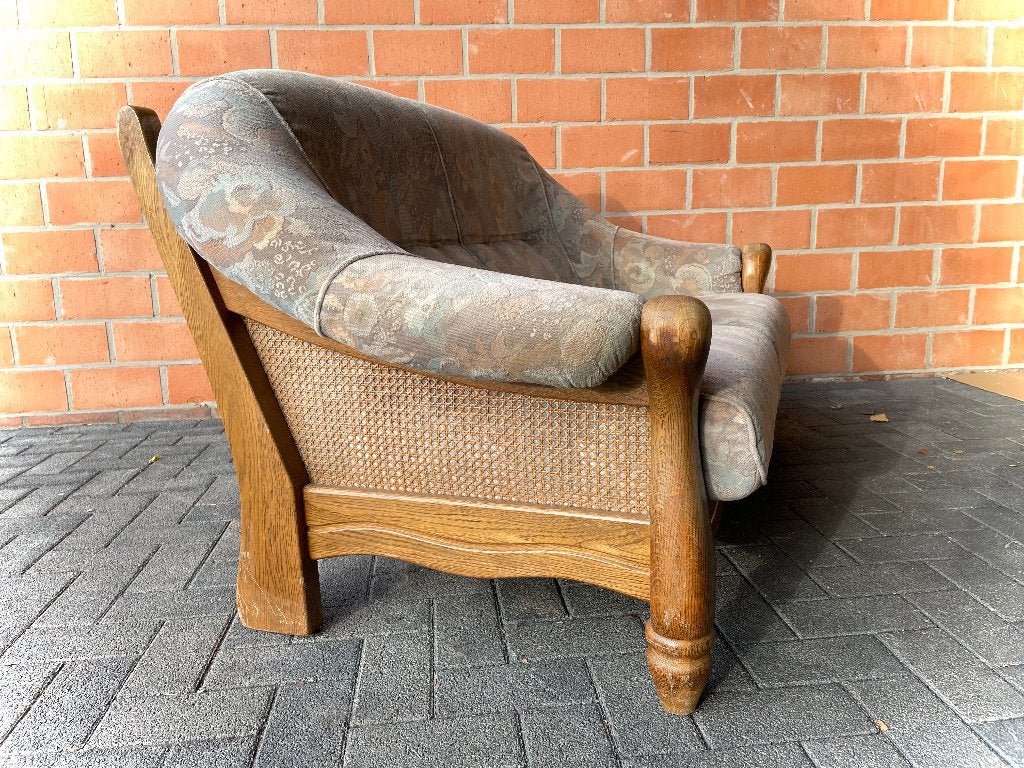 Authentieke 2 zit zetel / als nieuw, Ophalen