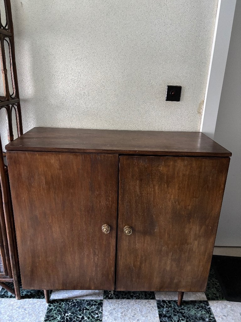 vintage schoenenkast, Huis en Inrichting, Ophalen, Overige materialen, Vintage, 50 tot 100 cm