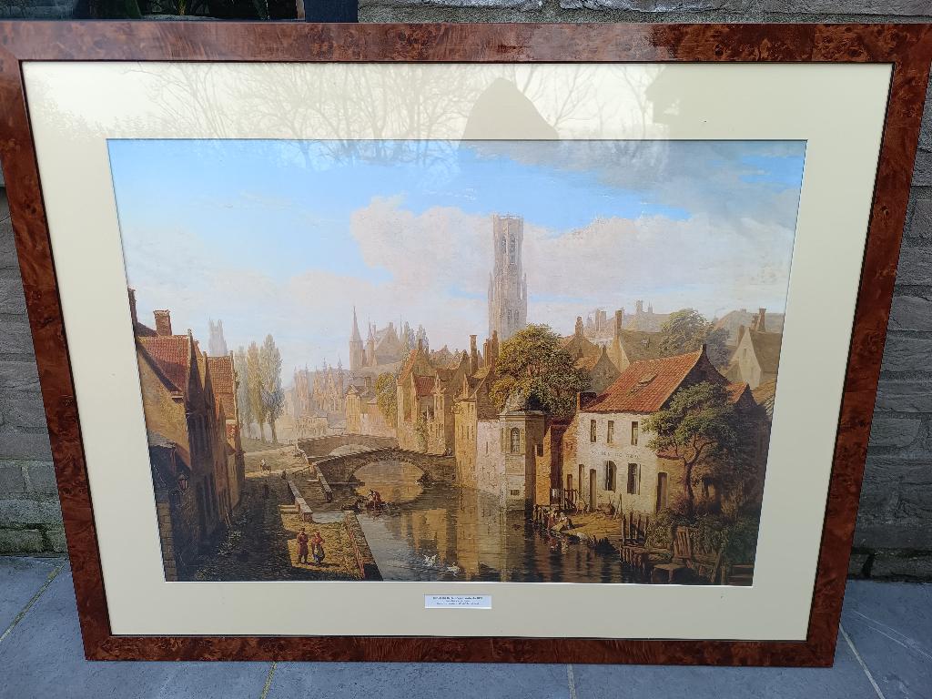 De groene Rei te Brugge rond 1850, Ophalen
