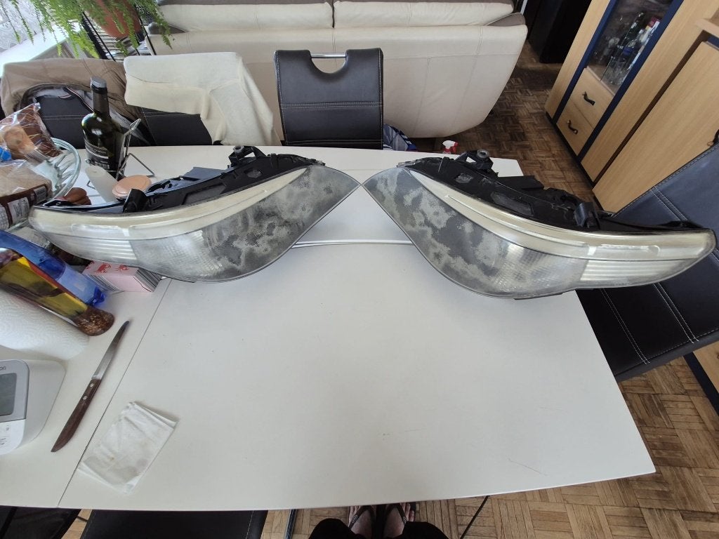 Les phares des BMW Série 5 E60 et E61 originale, Autos : Pièces & Accessoires, Enlèvement, Utilisé, BMW