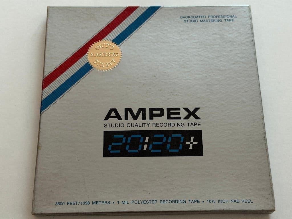1x Ampex 20:20+ Studio Quality Recording Tape, Audio, Tv en Foto, Bandrecorder, Ophalen of Verzenden