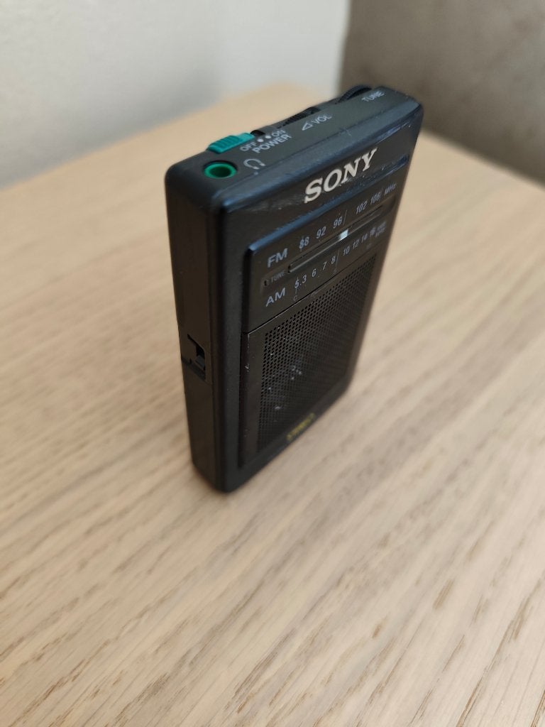 Sony SRF S25 Mini Radio Vintage, Enlèvement, Utilisé, Radio