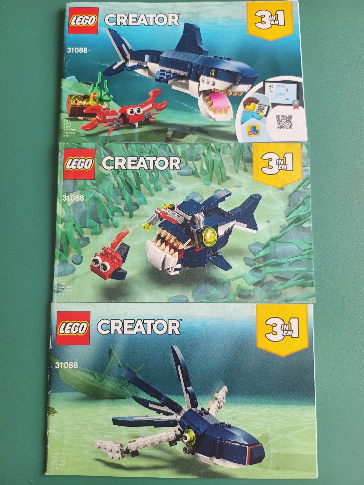 Lego creator set 31088, Ophalen, Compleet, Lego, Creator
