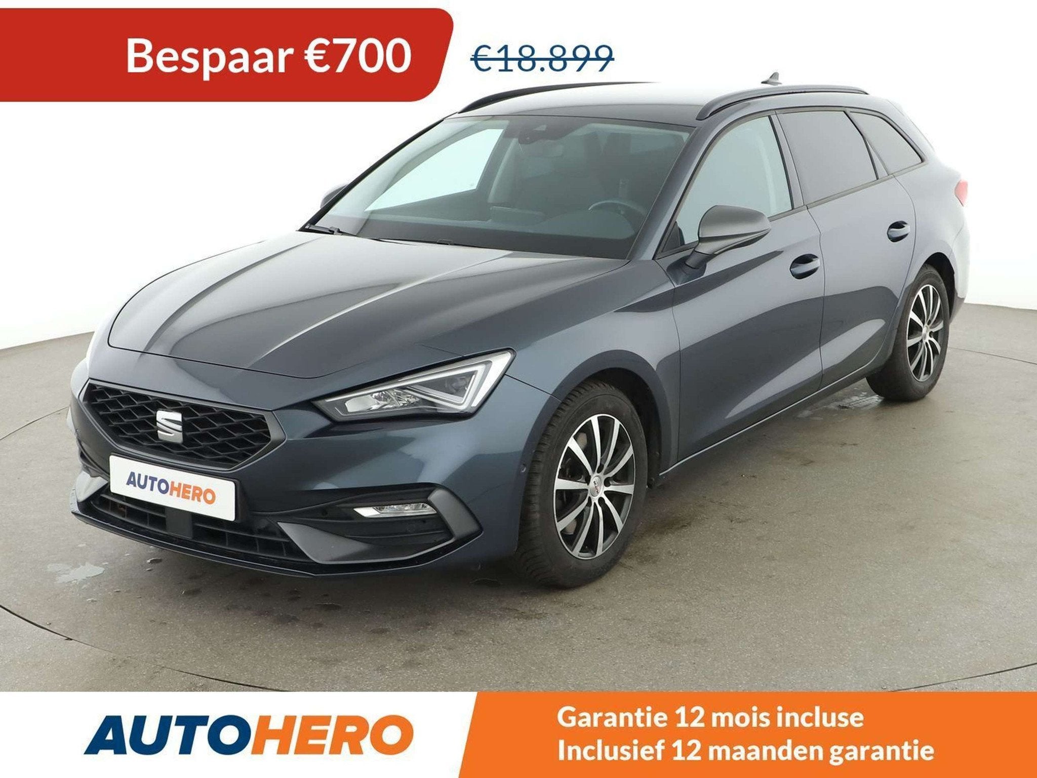 SEAT Leon 2.0 TDI FR (année de construction 2022), Autos, 121 g/km, Argent ou Gris, Achat, 5 portes