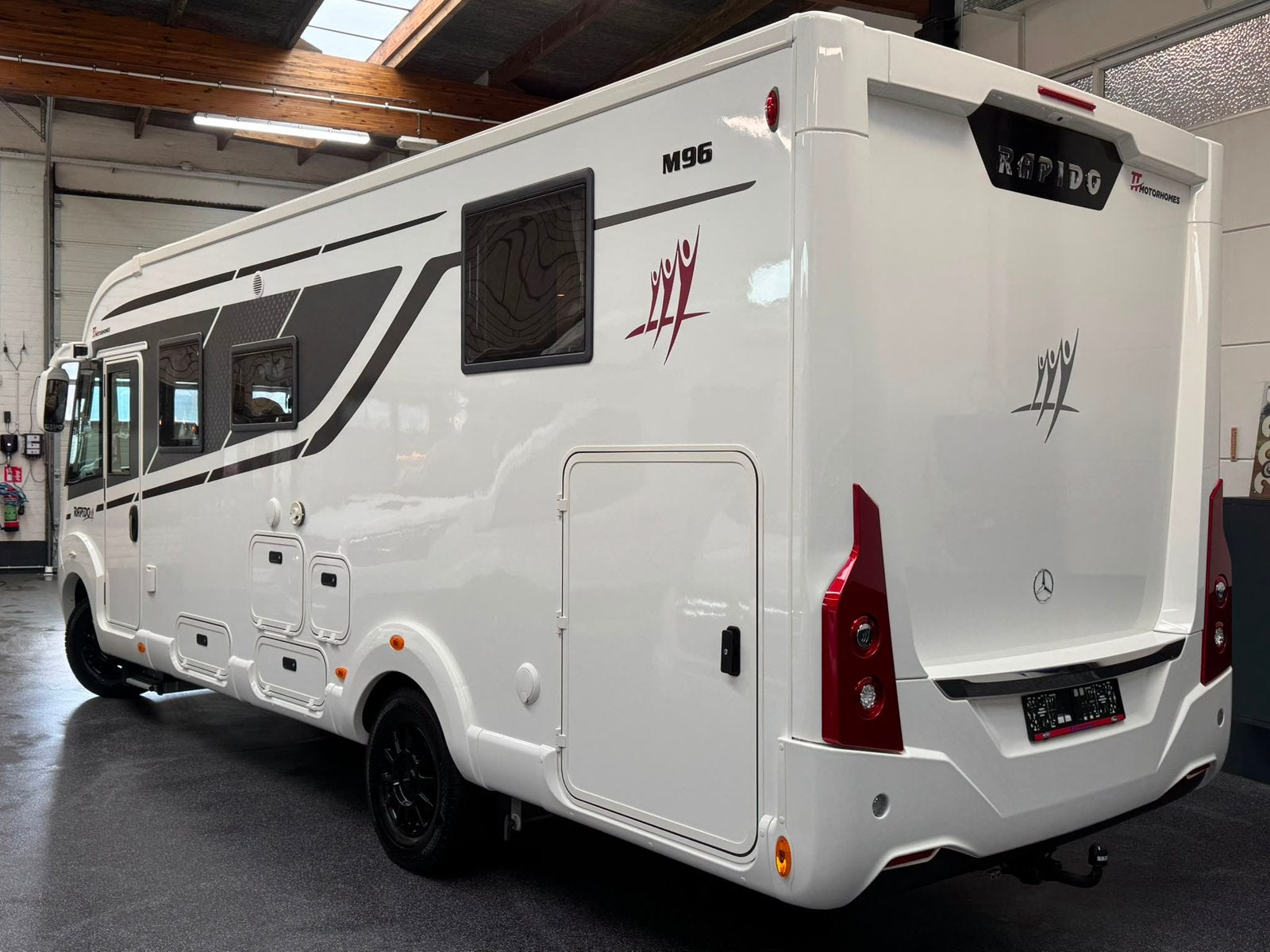 Mercedes Sprinter Rapido M96, Caravanes & Camping, Camping-cars, Jusqu'à 4, Diesel, Automatique, Auvent