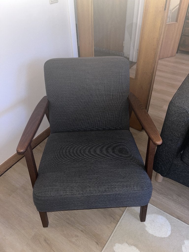 Fauteil Ekenaset ikéa, Ophalen, Gebruikt, 75 tot 100 cm, Stof