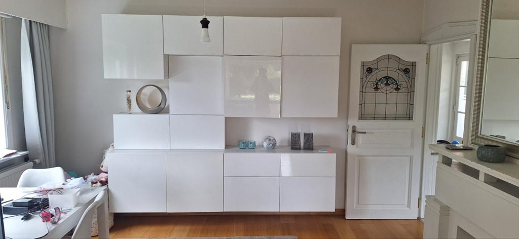 Ikea hang kasten, Ophalen