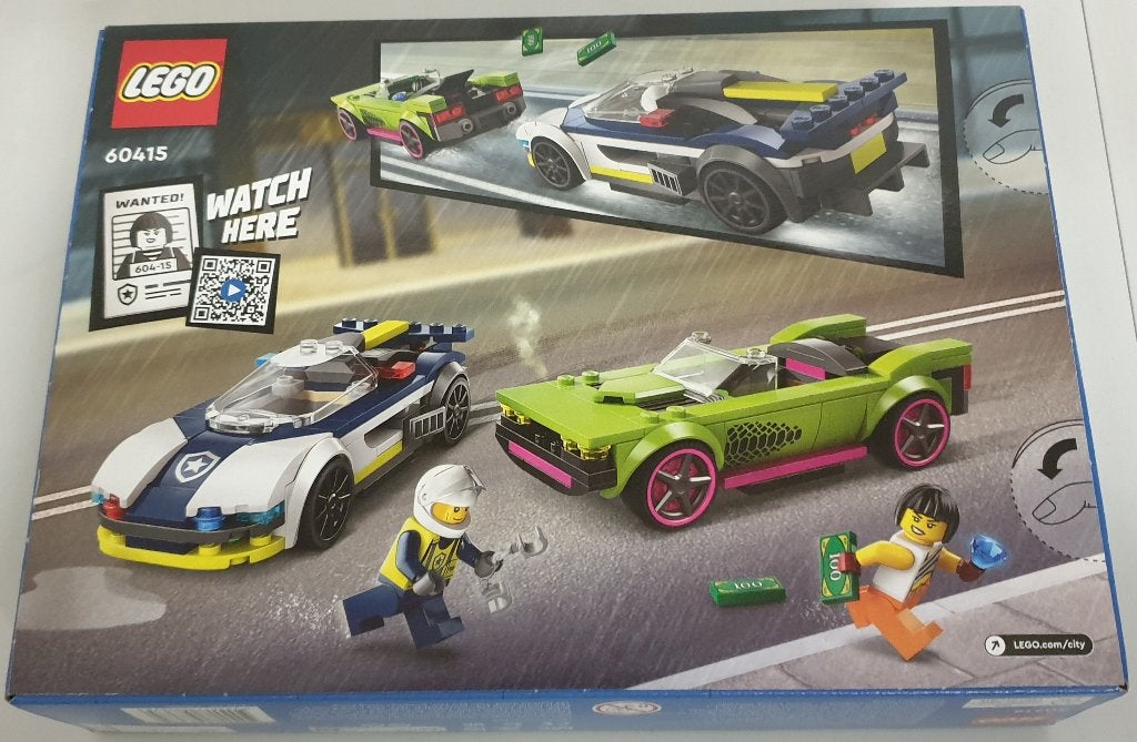 LEGO 60415 Voiture de police et poursuite en voiture -NEUF, Neuf, City, Enlèvement ou Envoi, Lego