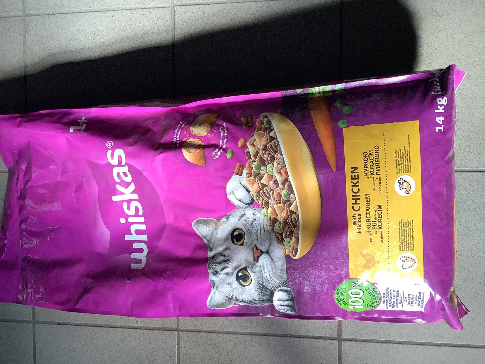 Droog katteneten, Ophalen, Nieuw