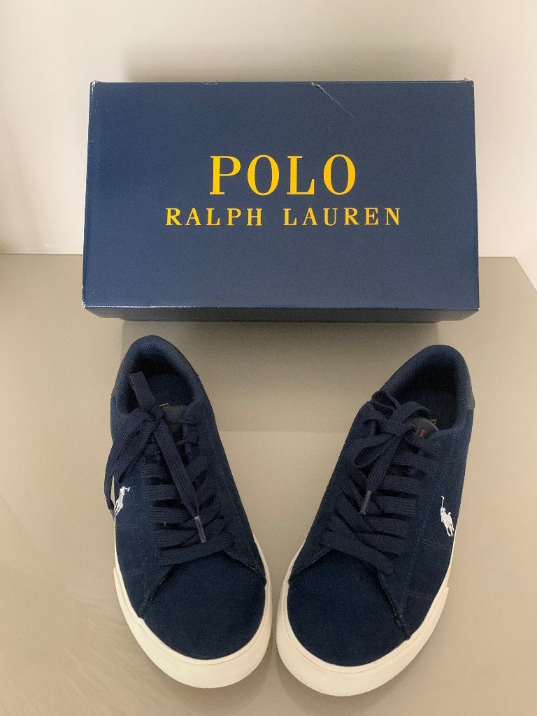 Donkerblauwe sneakers Polo Ralph Lauren, maat 37, Schoenen, Ophalen of Verzenden, Zo goed als nieuw, Jongen