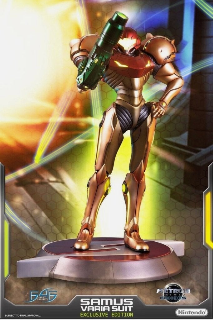 F4F Metroid Samus Varia Suit exclusief standbeeld versie 1/4, Ophalen, Nieuw, Overige typen