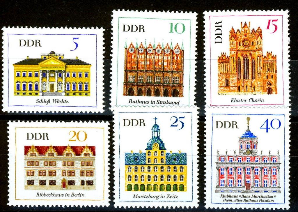 DDR 1967 - nr 1245-1250 **, Postzegels en Munten, Postzegels | Europa | Duitsland, Verzenden, DDR, Postfris