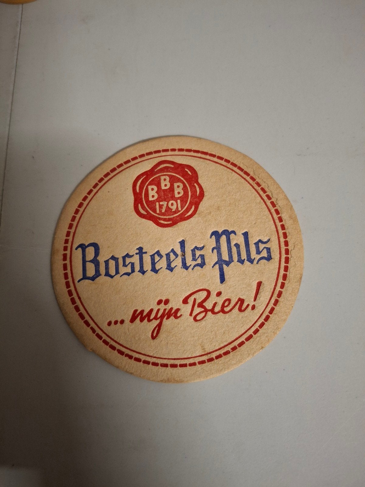 oud bierviltje bosteels pils buggenhout, Ophalen of Verzenden