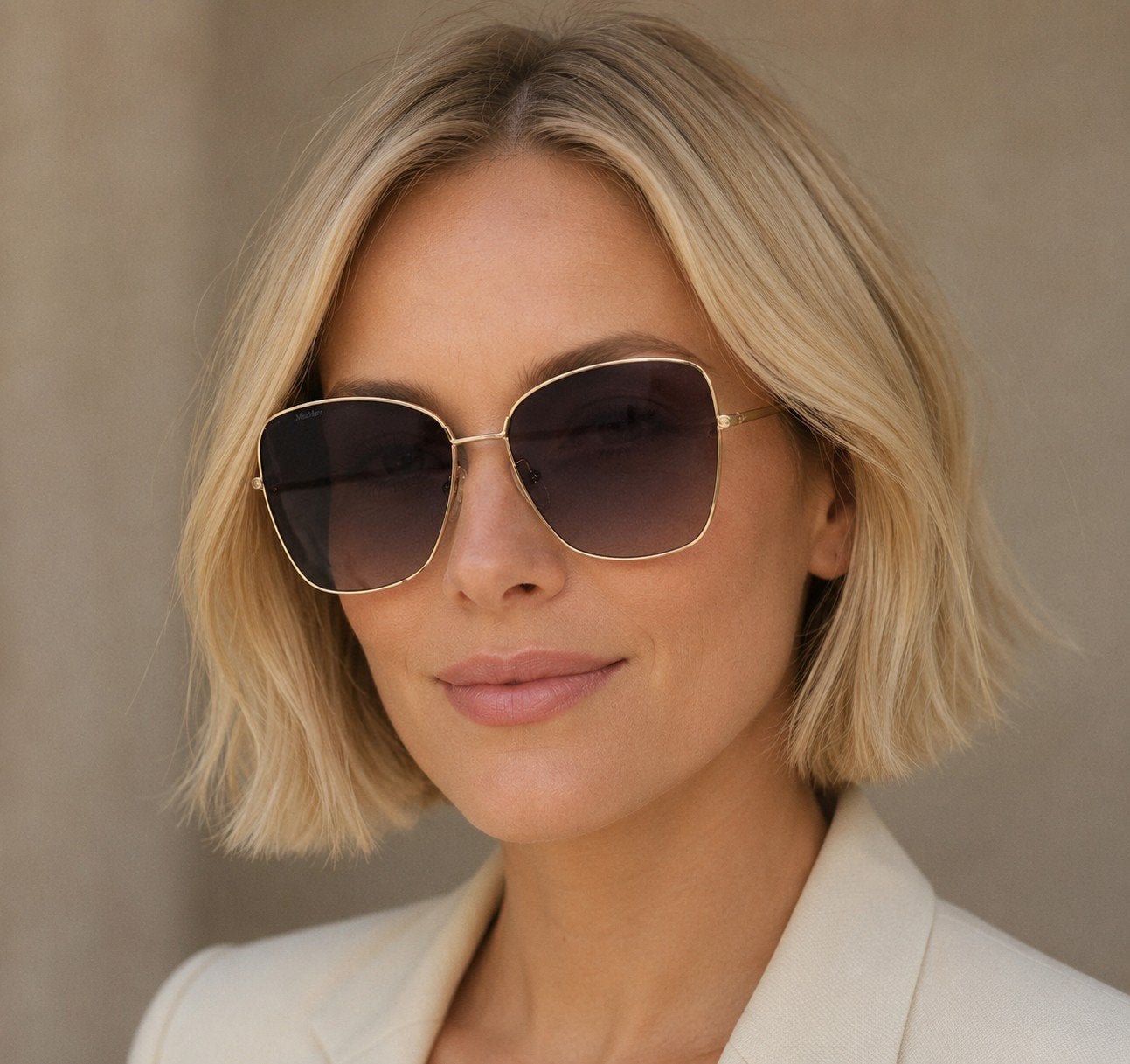 Nouvelles lunettes de soleil Max Mara, Enlèvement ou Envoi, Neuf, Lunettes de soleil, Autres marques